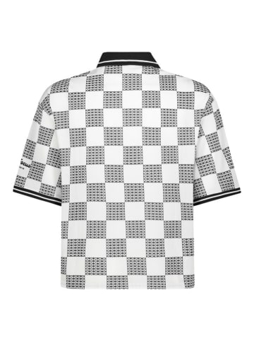 Shirt wit/grijs