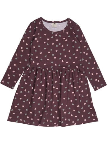 Kleid in Aubergine