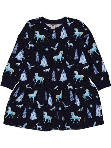 Sweatkleid in Dunkelblau