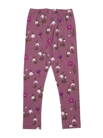 Leggings in Lila