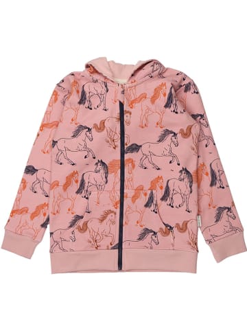 Sweatvest lichtroze