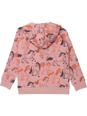 Sweatvest lichtroze