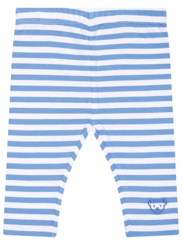 Legginsy w kolorze niebiesko-białym