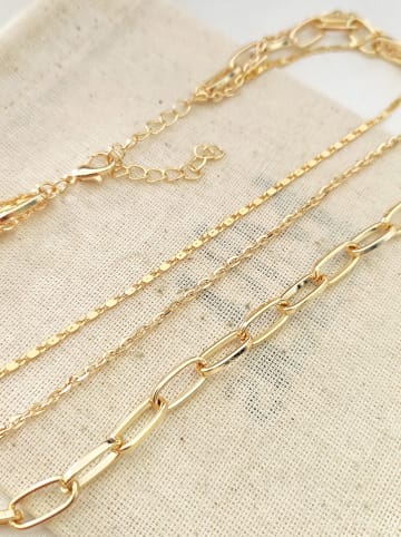 Vergulde ketting - (L)45 cm