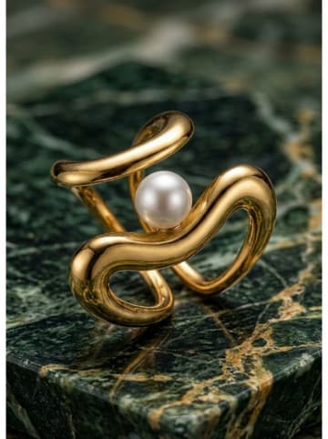 atelier MIU Vergold. Ring mit Perle
