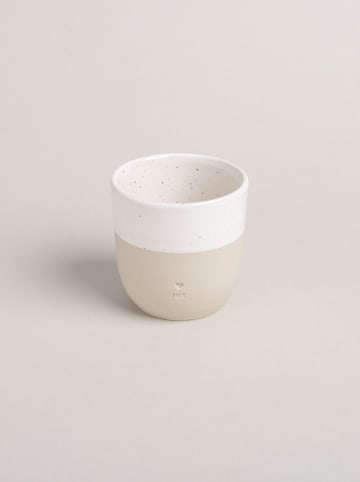 Becher "His" in Weiß/ Beige - 320 ml