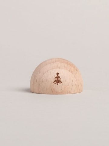 Kartenständer "Tanne" in Natur - (B)4 x (H)2,5 cm