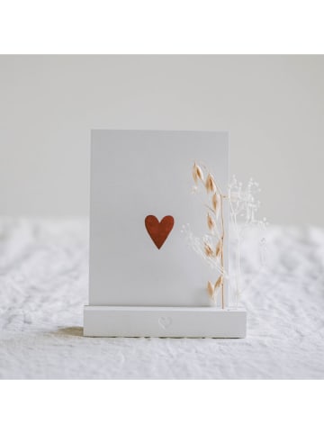Kartki okolicznościowe (6 szt.) w kolorze białym - 10,5 x 14,8 cm