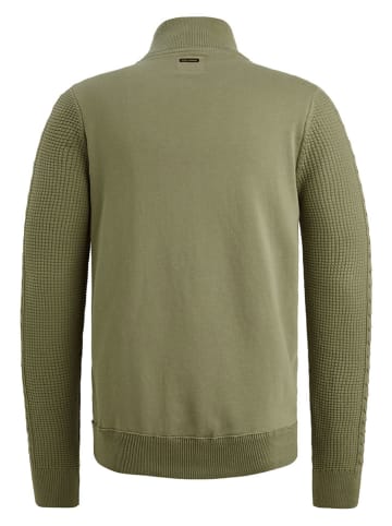 Cardigan in Oliv