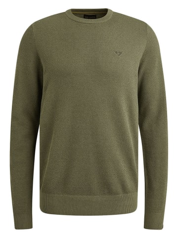 Sweter w kolorze oliwkowym