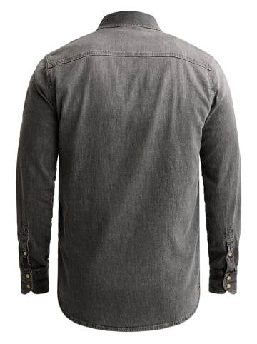 Spijkerblouse - regular fit - grijs