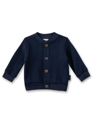 Sweatjacke in Dunkelblau