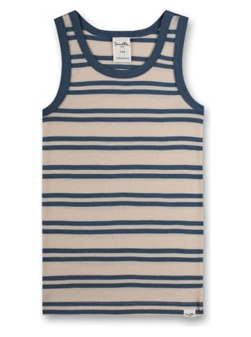 Hemdje blauw/beige