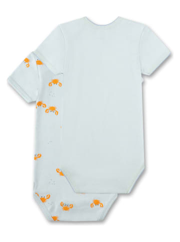 2-delige set: rompers lichtblauw