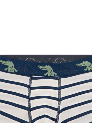 Sanetta Boxershort donkerblauw/wit