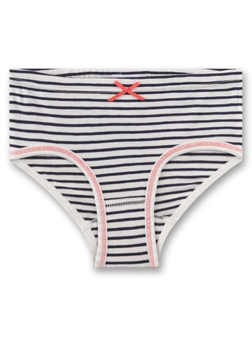 Sanetta Slip donkerblauw/wit