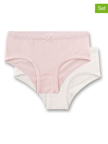 2er-Set: Slips in Creme/ Rosa