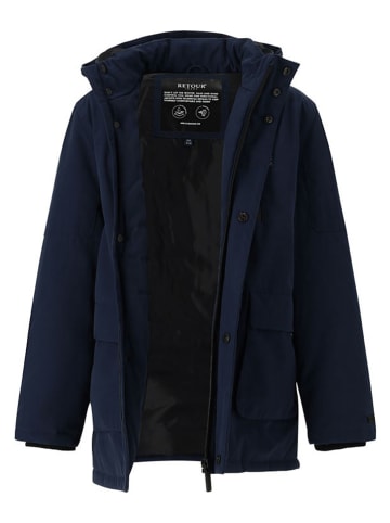 Parka "Isak" w kolorze granatowym