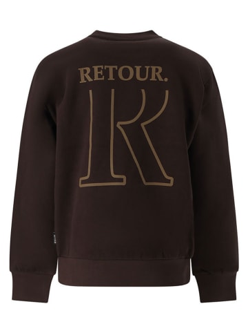 Sweatshirt "Timian" bruin