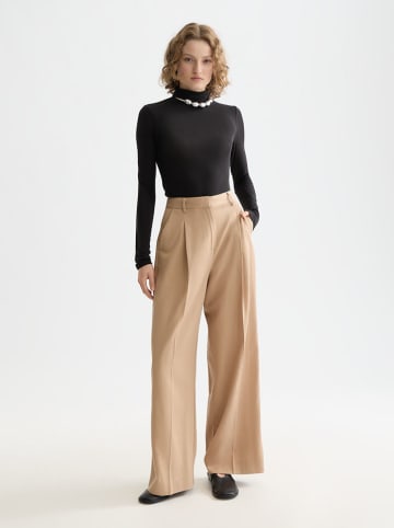 Scotch & Soda Marlenehose in Hellbraun