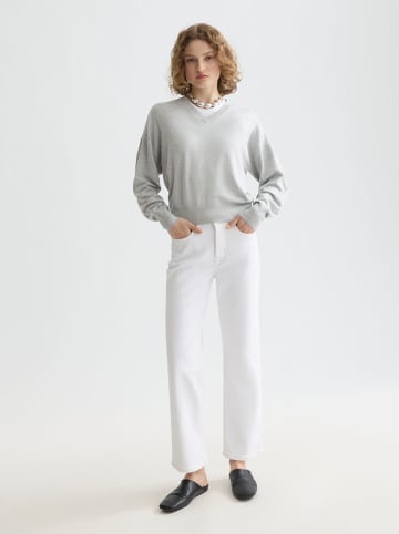 Scotch & Soda Spijkerbroek - straight fit - wit
