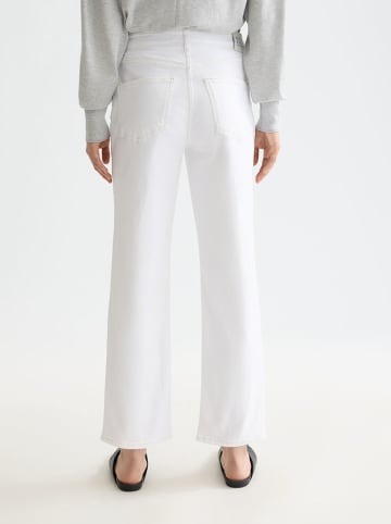 Scotch & Soda Dżinsy - Straight fit - w kolorze białym