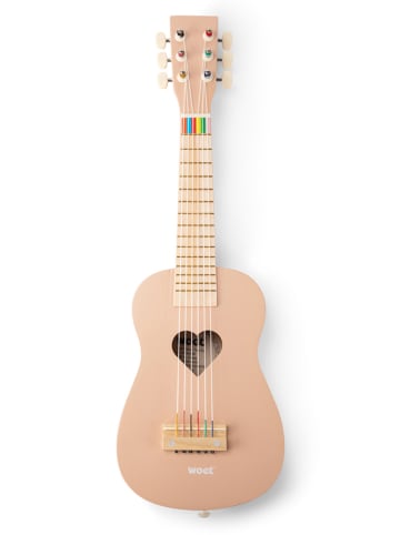 Gitara w kolorze jasnoróżowym - 3+
