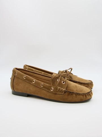 Mokassins in Camel