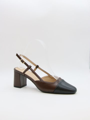 Slingpumps bruin