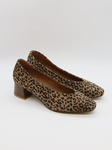 Pumps beige/zwart