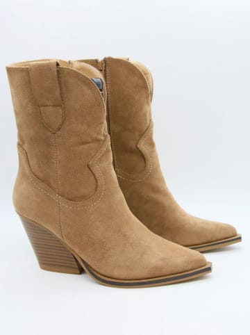 Enkellaarzen beige
