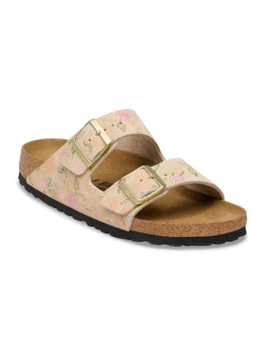 Leder-Pantoletten "Arizona" in Rosa