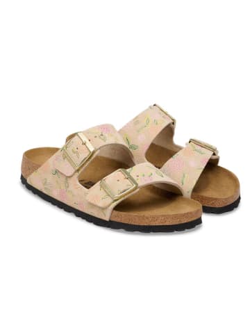 Leder-Pantoletten "Arizona" in Rosa