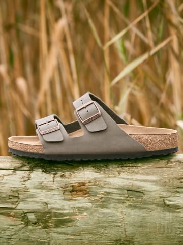 Pantoletten "Arizona" in Taupe - Weite S
