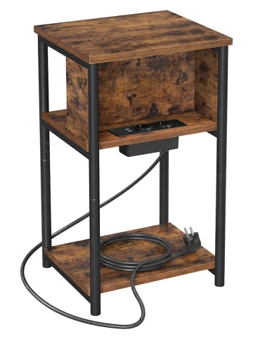 Nachtisch in Braun - (B)34 x (H)58 x (T)30 cm