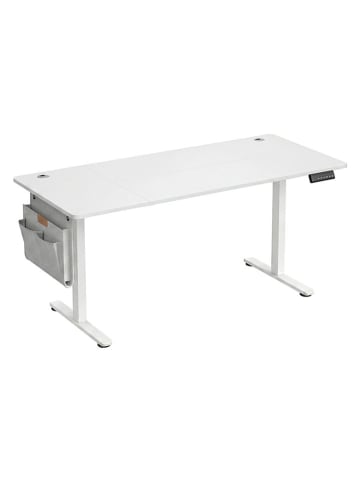 Biurko elektryczne w kolorze białym - 180 x 72 x 80 cm