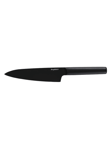 Nóż szefa kuchni "Boron" w kolorze czarnym - wys. 19,5 cm