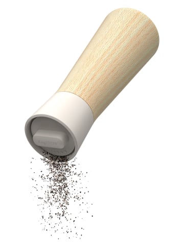 Salzmühle in Natur/ Weiß - (H)20,8 cm