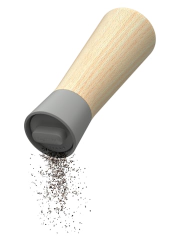 Pfeffermühle in Natur/ Hellgrau - (H)20,8 cm