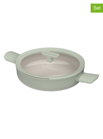 2-częściowy zestaw w kolorze zielonym - Ø 26 cm