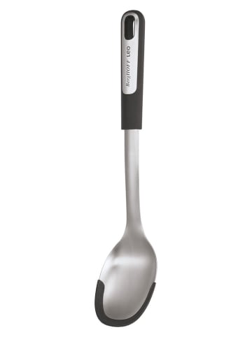 Łyżka kuchenna "Graphite" w kolorze srebrno-czarnym - wys. 34 cm