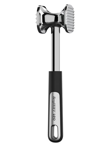 Tłuczek "Graphite" w kolorze srebrno-czarnym do mięsa - wys. 25 cm