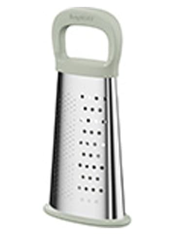 Küchenreibe in Hellgrün/ Silber - (H)17 cm 