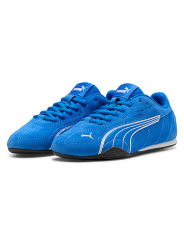 Skórzane sneakersy "Puma Catch SD Jr" w kolorze niebieskim