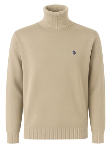 U.S. Polo Assn. Rollkragenpullover in Beige
