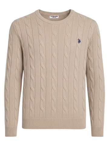 Sweter w kolorze beżowym