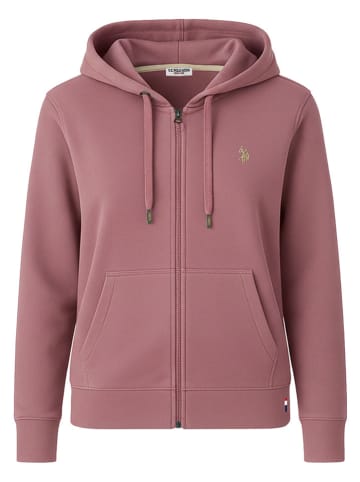 Sweatjacke in Rosa