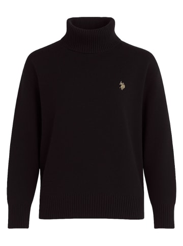 Rollkragenpullover in Schwarz