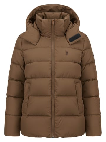 Winterjas lichtbruin