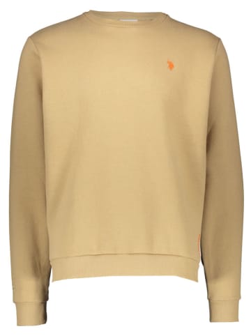 Sweatshirt in Beige